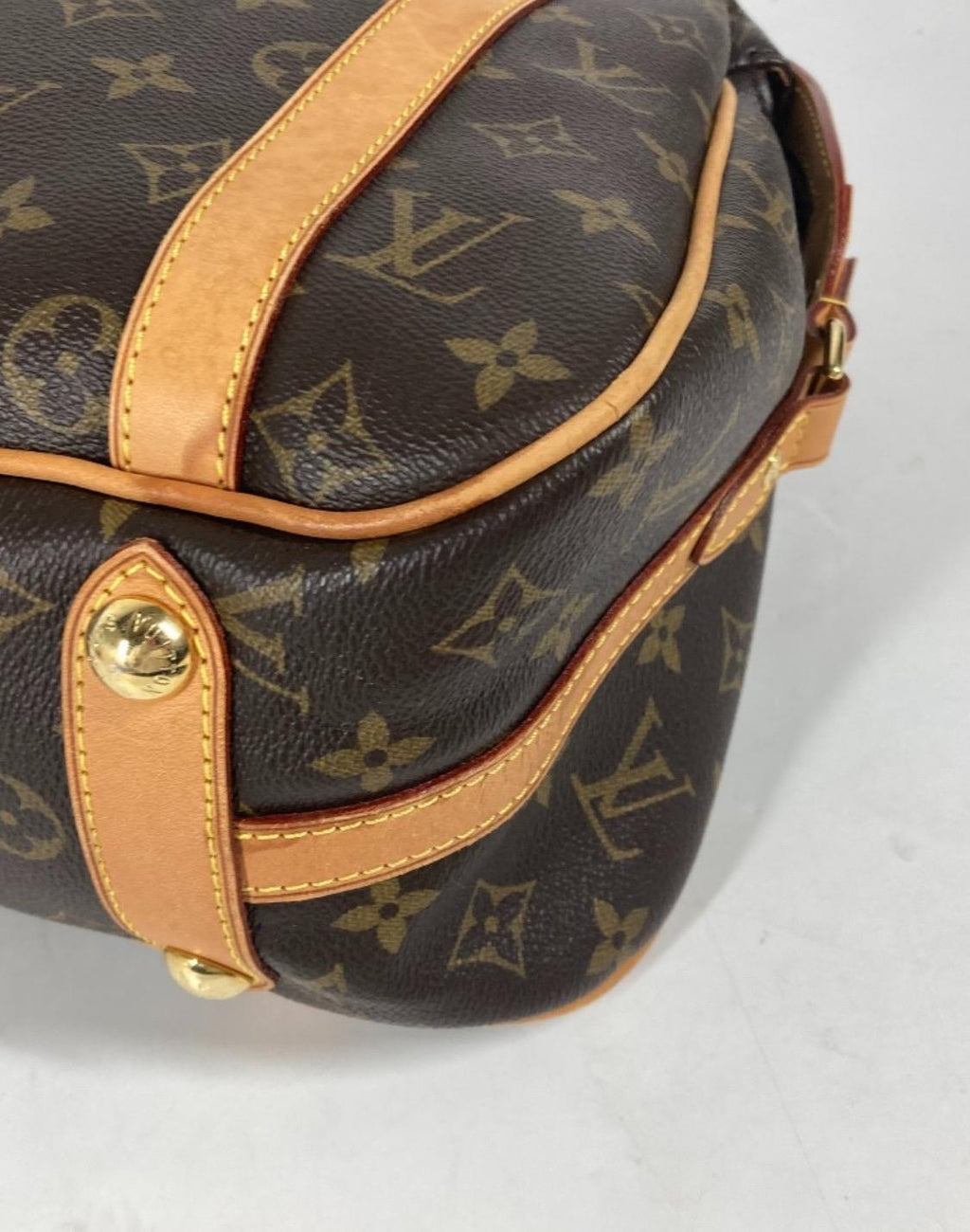 Authentic LOUIS VUITTON Monogram Stresa PM Shoulder Bag