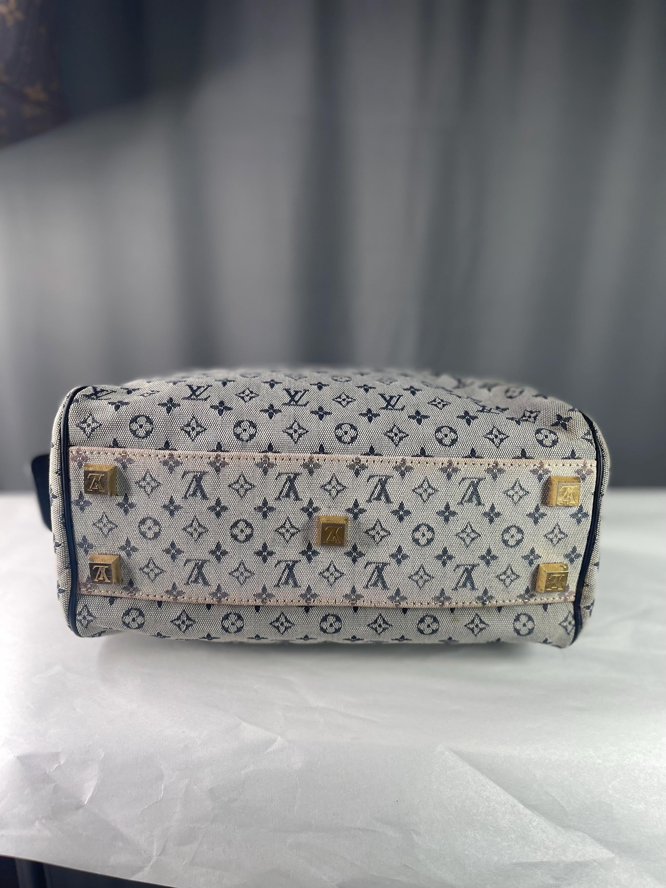 Authentic  LOUIS VUITTON Monogram Mini Josephine  Handbag