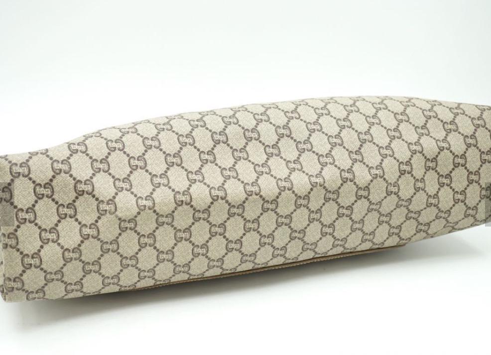 Authentic GUCCI PLUS Vintage Sherry Tote Handbag Vintage