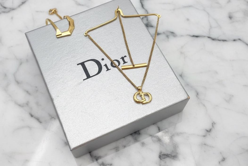 Authentic Vintage Christian Dior Tie Chain