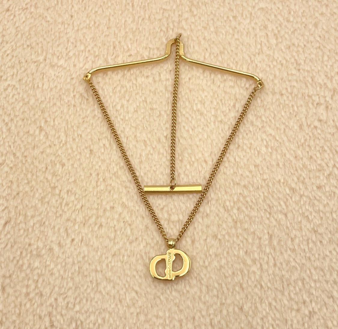 Authentic Vintage Christian Dior Tie Chain