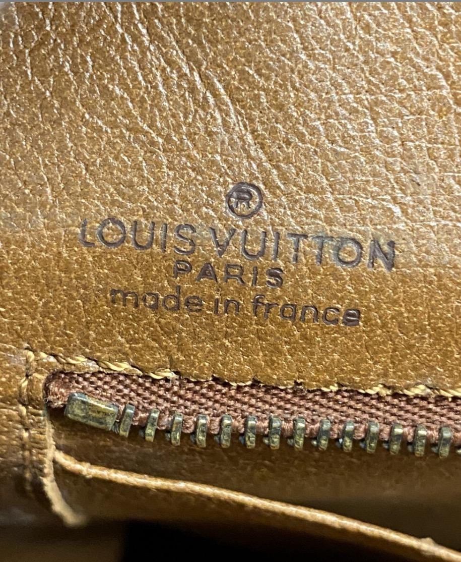 Authentic LOUIS VUITTON Monogram Weekend PM  Tote Bag Vintage