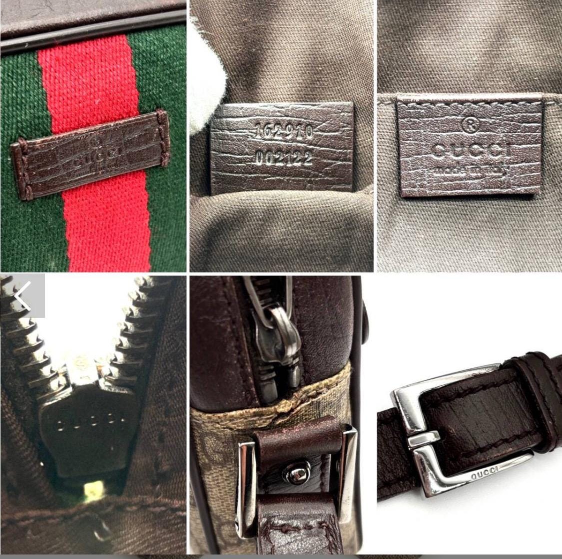 Authentic Gucci GG Supreme Small Ophidia Messenger Bag