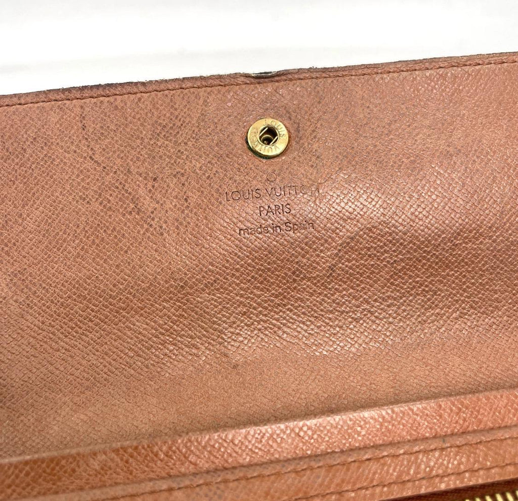 Authentic LOUIS VUITTON Pochette  detachable Strap Crossbody Vintage LV