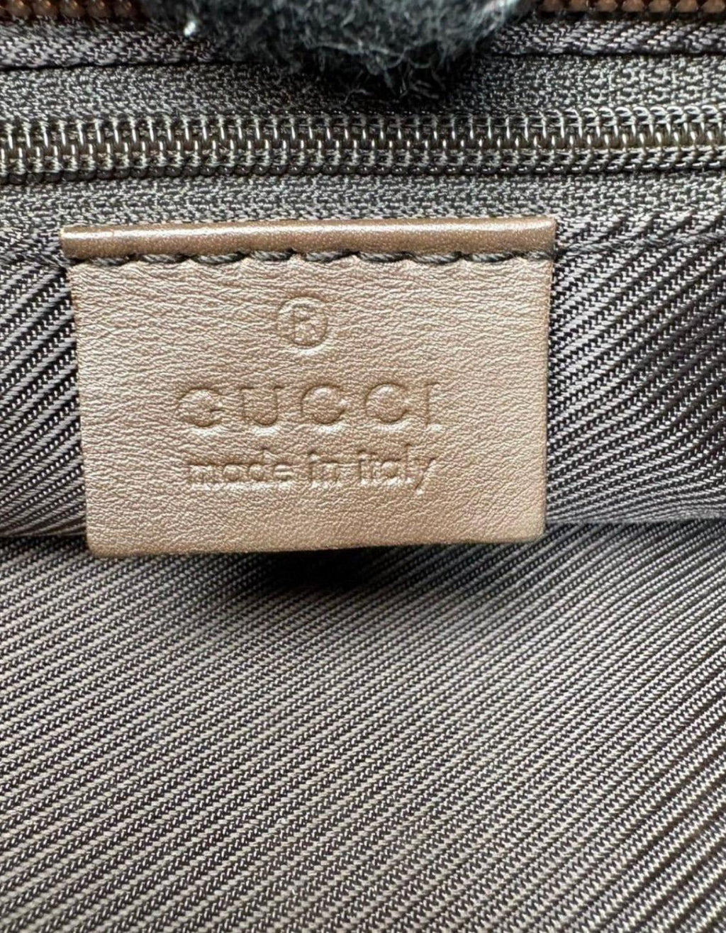 Authentic Gucci GG Canvas Britt handbag