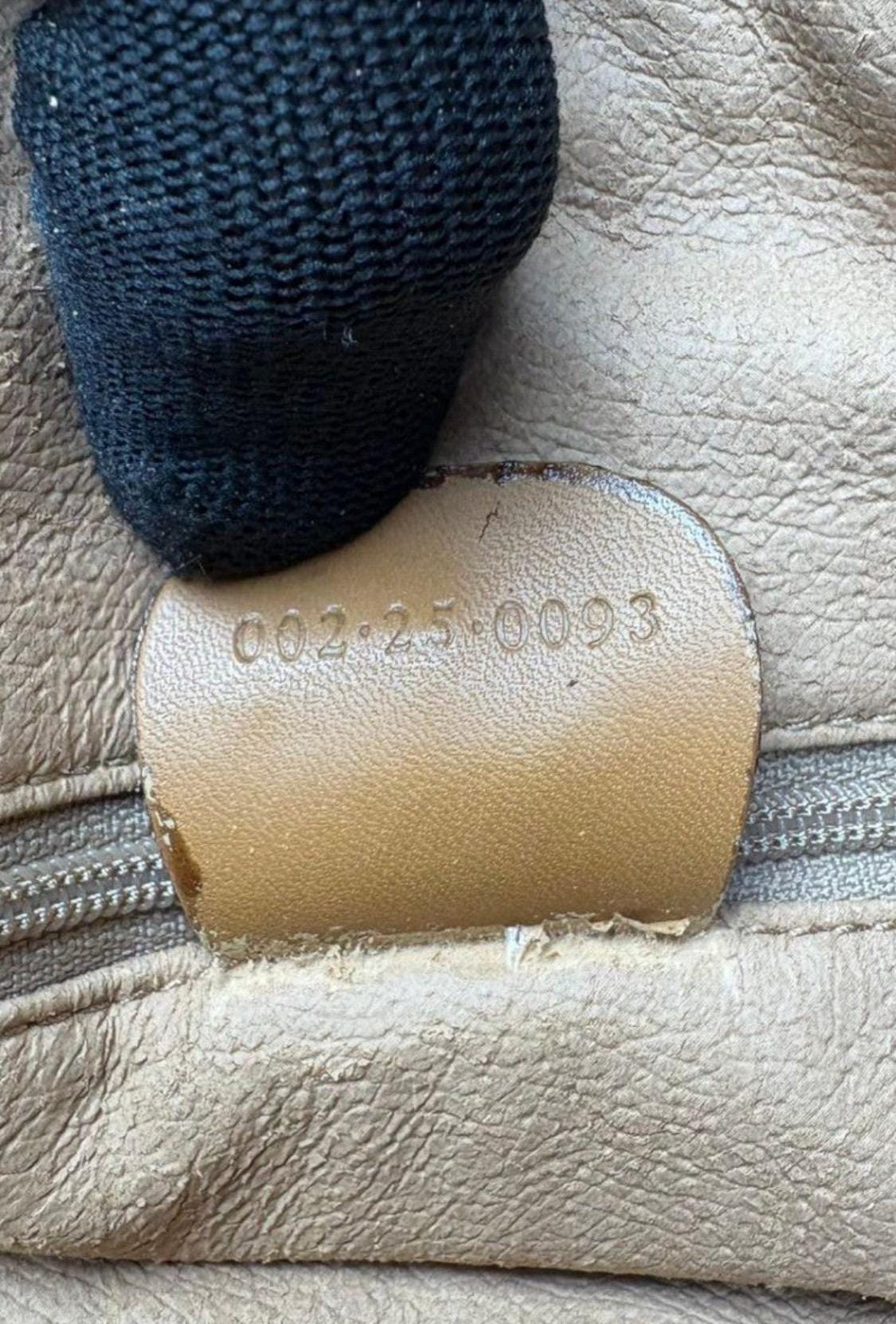 Authentic Gucci Micro GG Tote Bag Vintage.