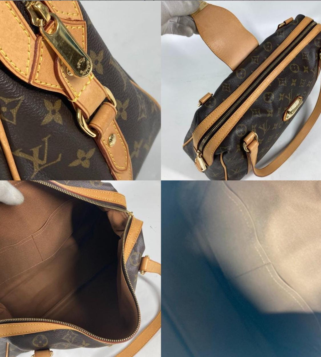 Authentic LOUIS VUITTON Monogram Stresa PM Shoulder Bag