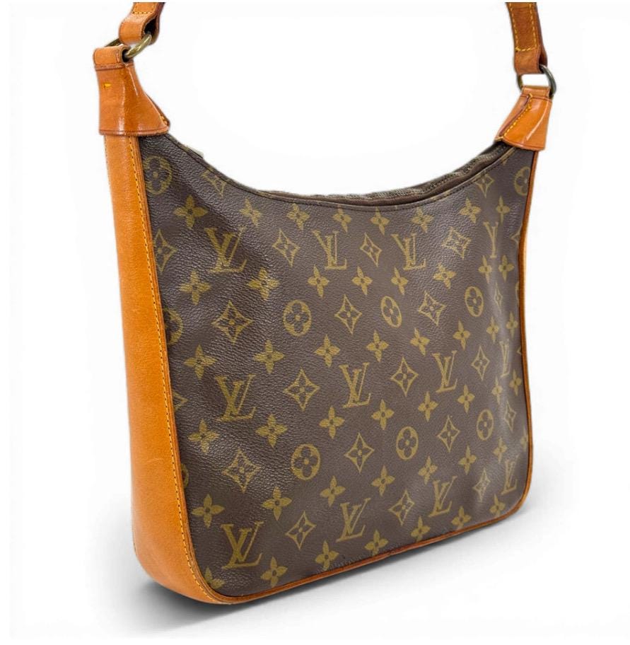 Authentic LOUIS VUITTON Monogram Boulogne 30 M52165  Shoulder Bag Vintage Old Model