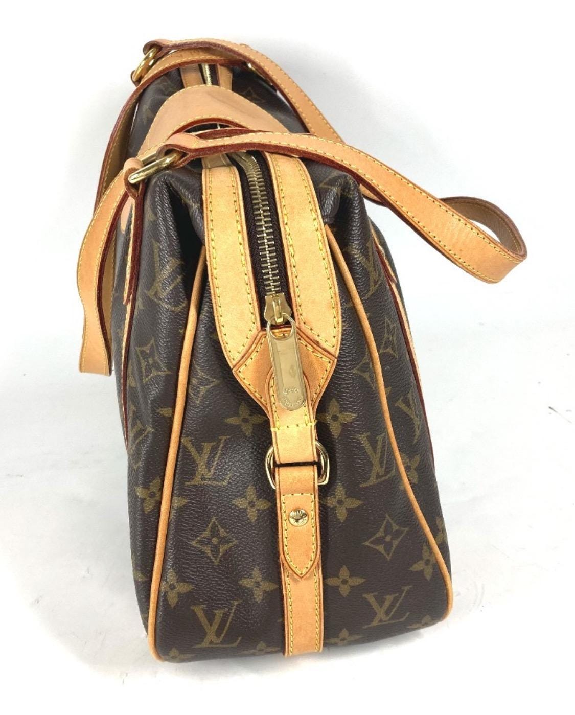 Authentic LOUIS VUITTON Monogram Stresa PM Shoulder Bag
