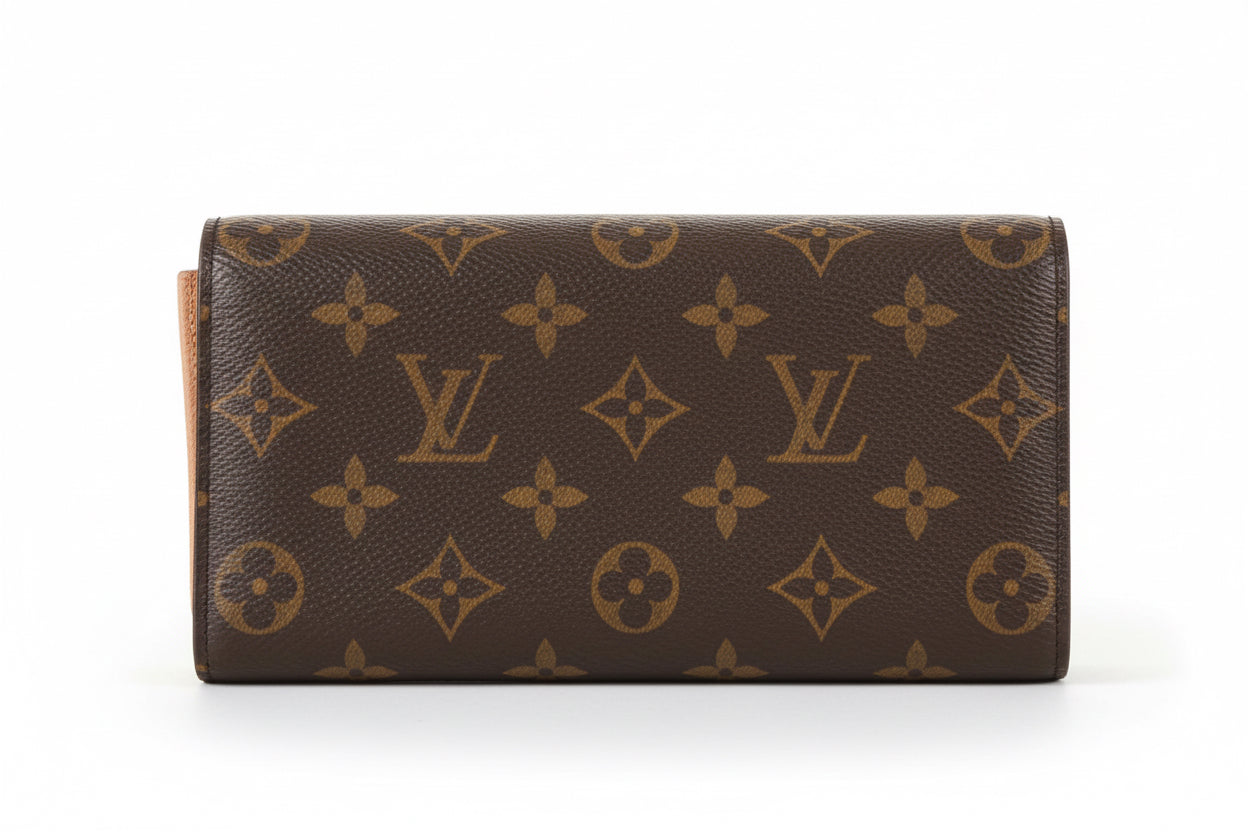 Authentic LOUIS VUITTON Monogram Portefeuille Sarah  Long Wallet Vintage Customizable options available