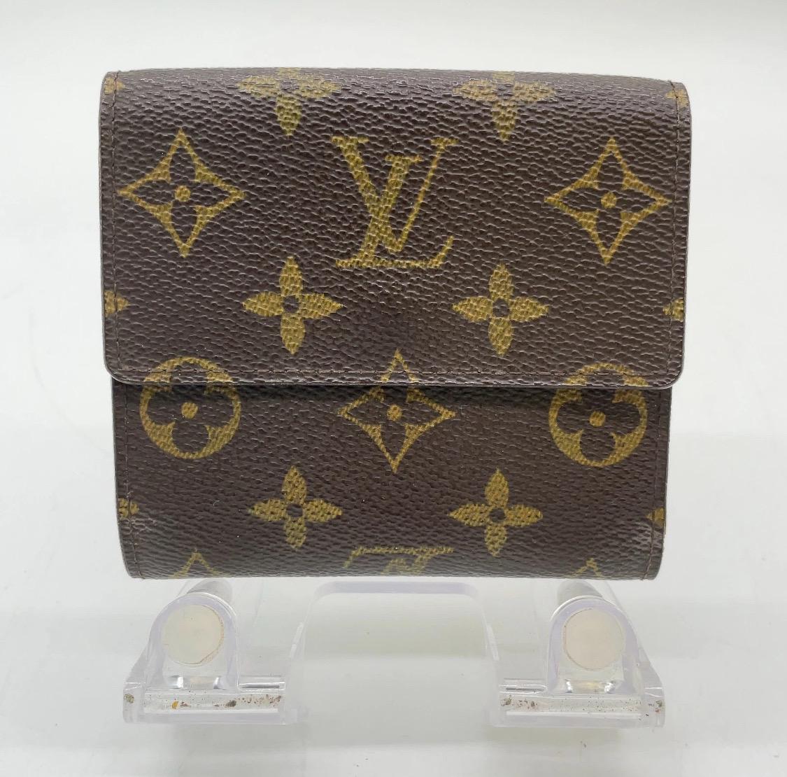 Authentic Louis Vuitton Monogram Elise  Wallet Vintage W/ Box and dust bag