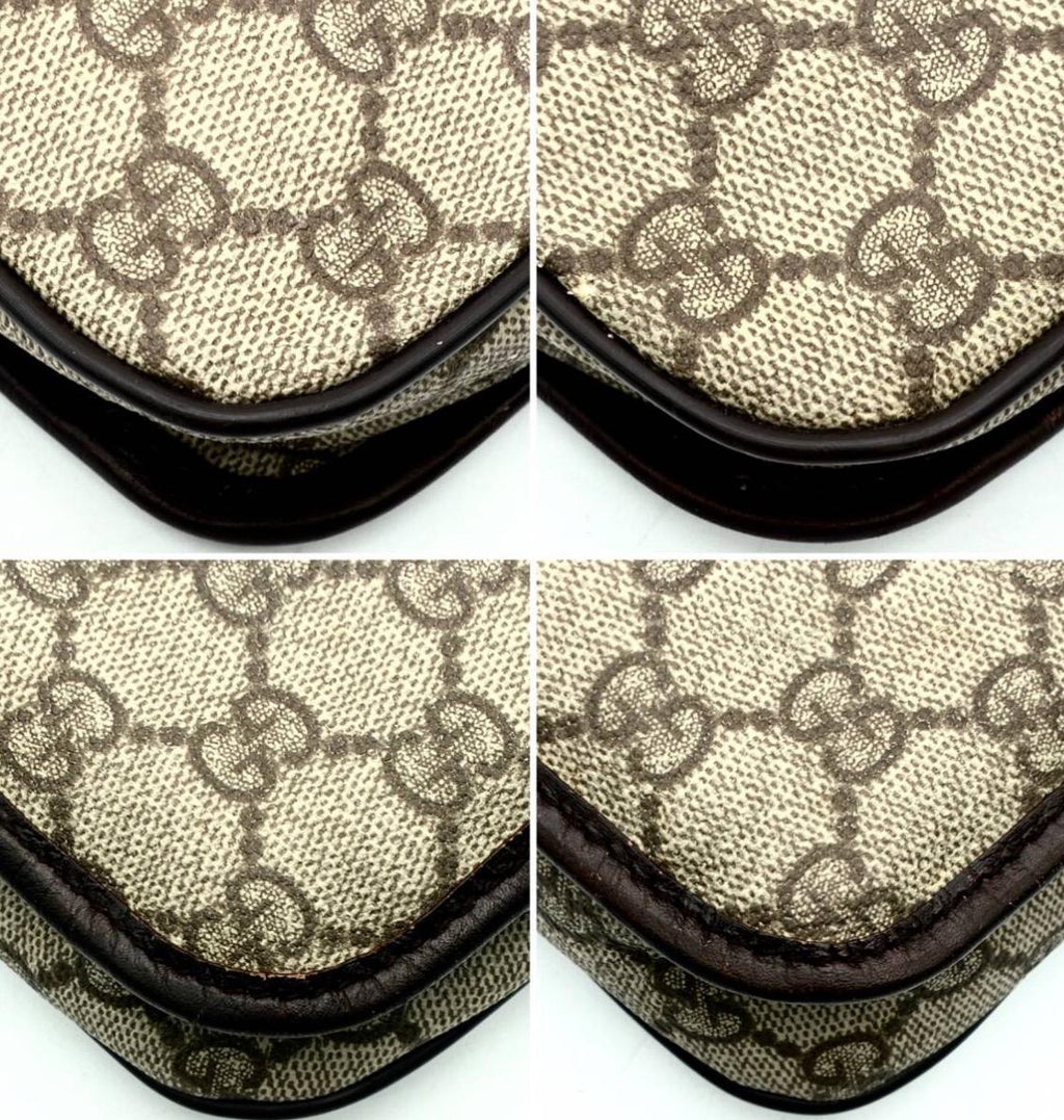 Authentic GG GUCCI  Supreme Sherry Line crossbody bag Vintage.
